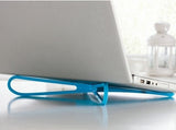 Portable notebook cooling rack